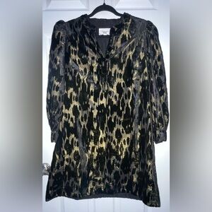 POMANDER PLACE
Metallic Velvet Burnout Samantha Dress